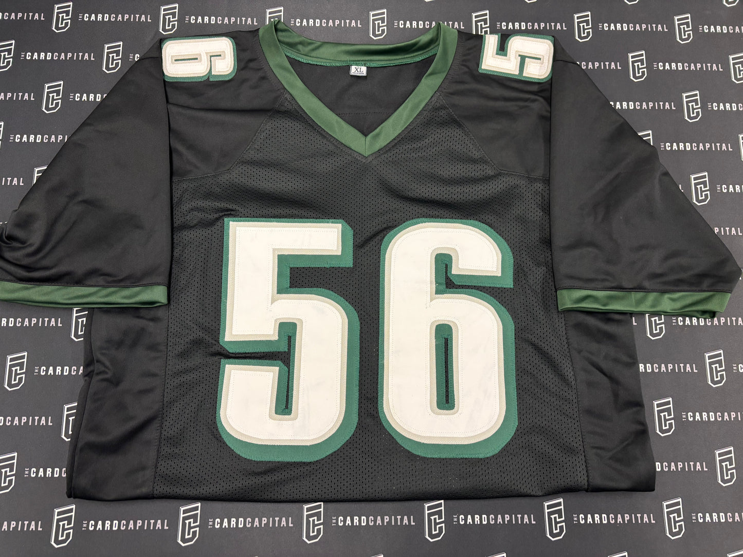 Chris Long Signed Philadelphia Eagles Midnight Jersey JSA