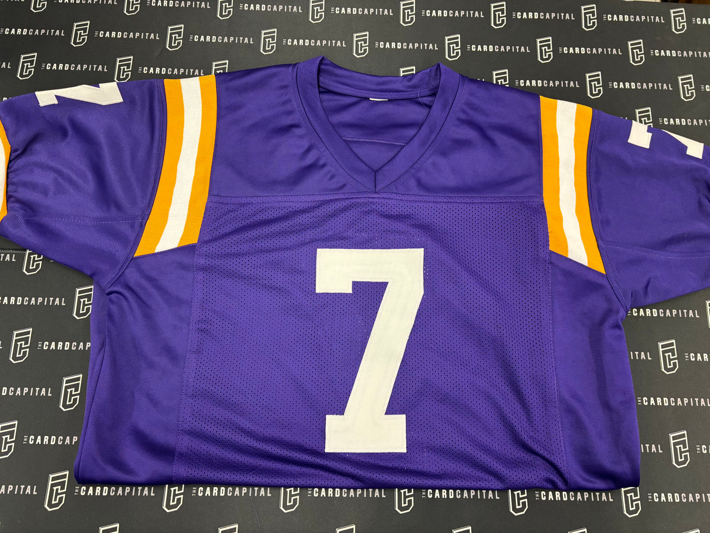 Leonard Forurnette Signed Jersey LSU BAS COA