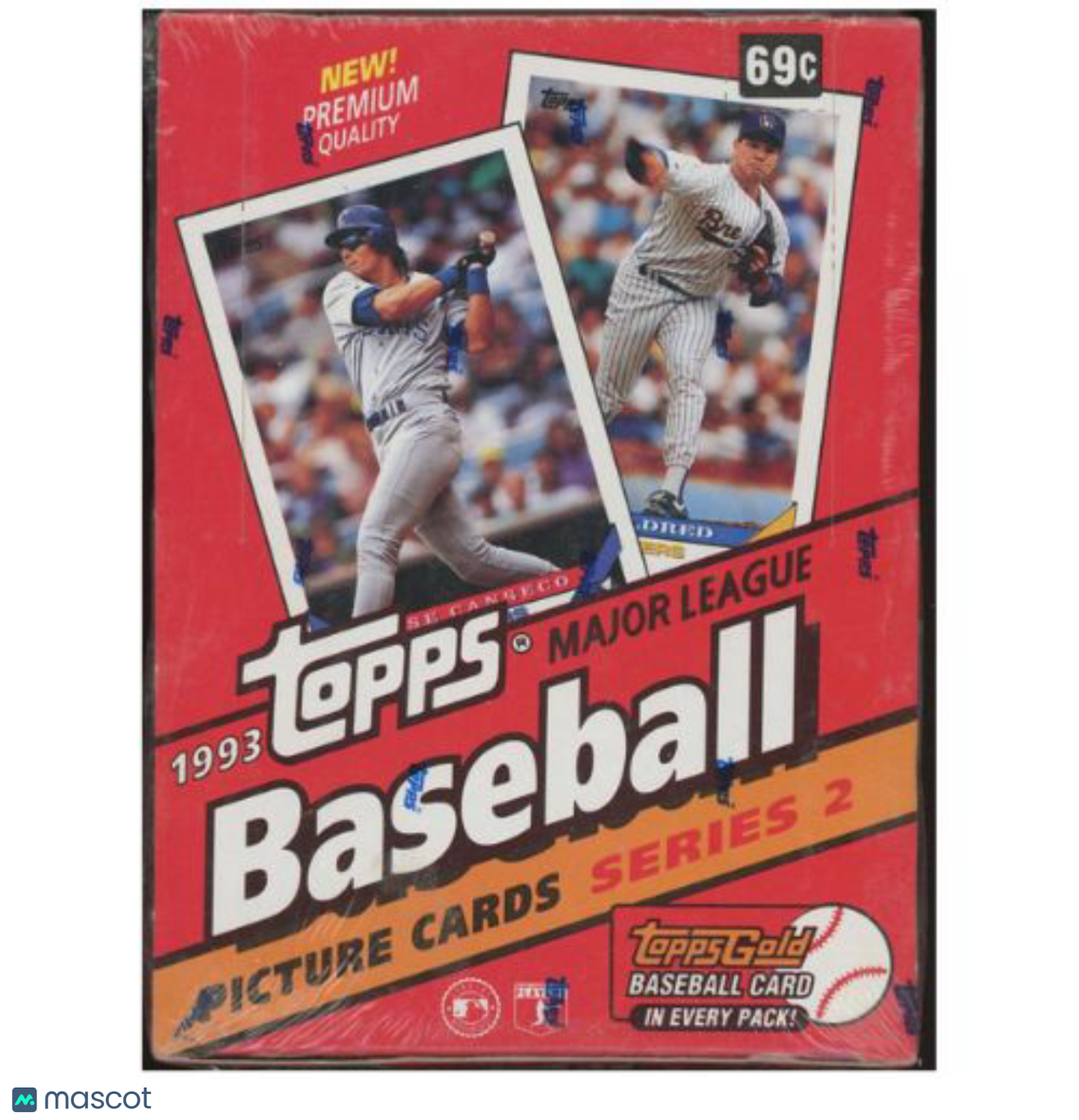 1993 Topps Baseball Series 2 Box