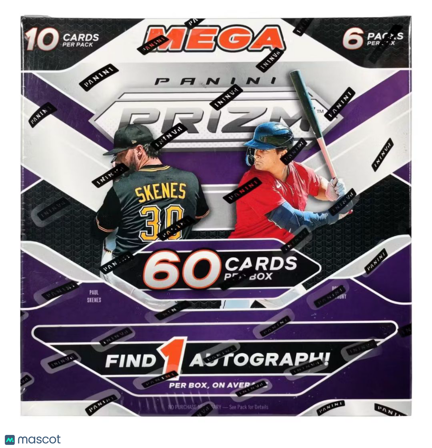 2025 Panini Prizm Baseball Mega Box (Pink Ice Prizms)