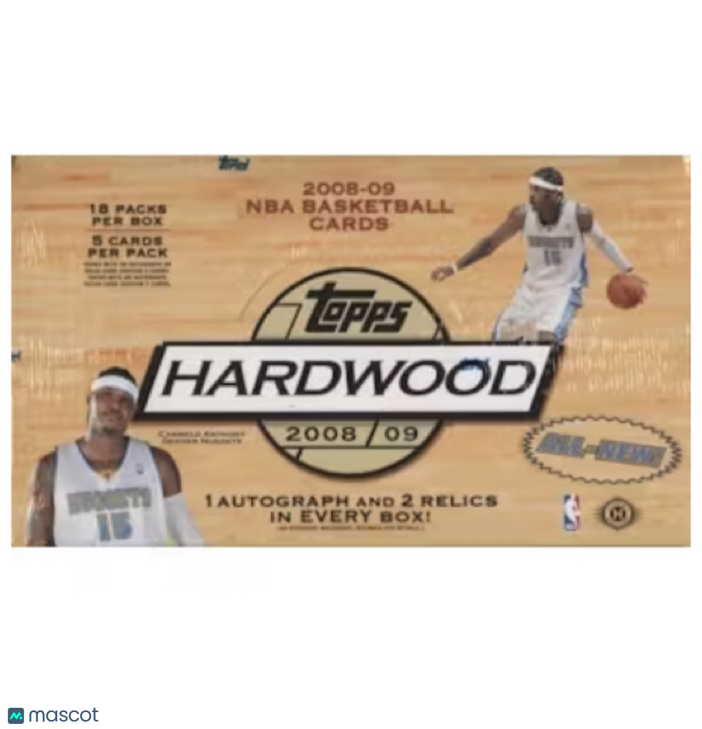 2008-09 Topps Hardwood Basketball Hobby Box