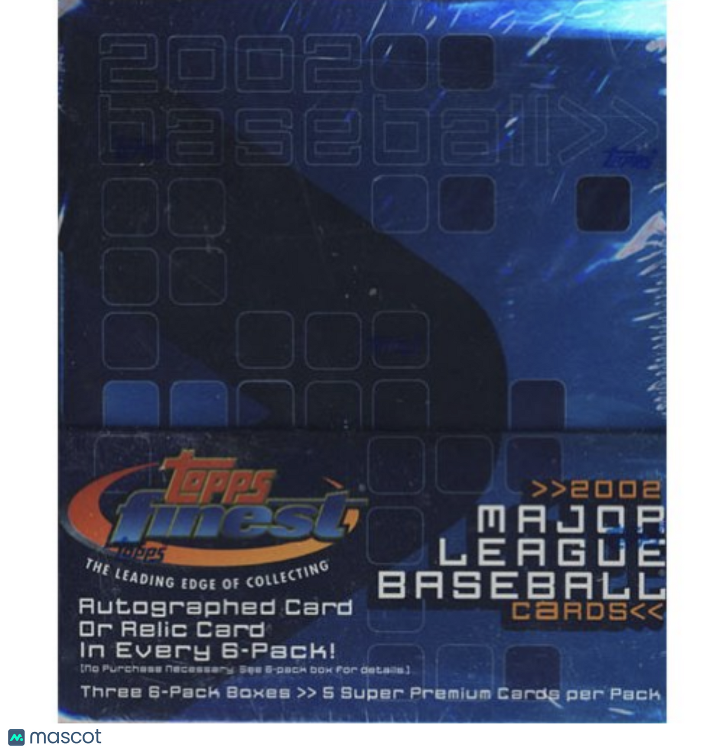 2002 Topps finest Baseball Hobby Box