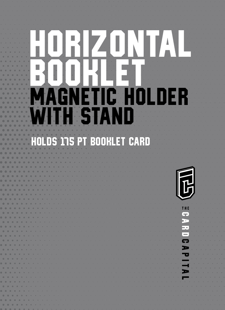 Horizontal Booklet Magnetic Holder w/ Stand