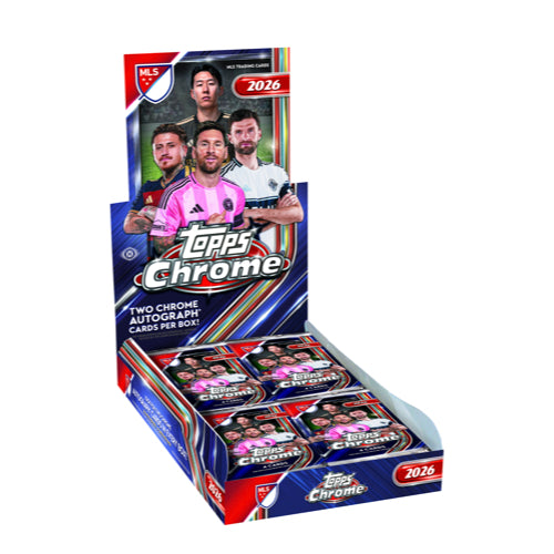 PRE ORDER 2026 Topps MLS Chrome Soccer Hobby Box