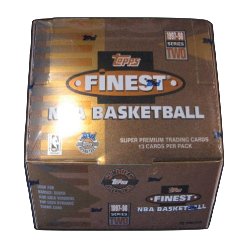 1997-98 Topps Finest Series 2 Basketball Hobby Box