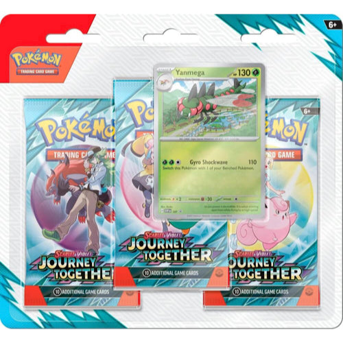 Pokemon Journey Together 3 Pack Blister