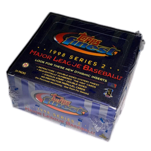 1998 Topps Finest Series 2 Baseball Hobby Box