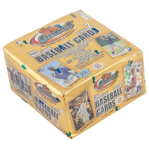 1999 Topps Finest Series 2 Baseball Hobby Box