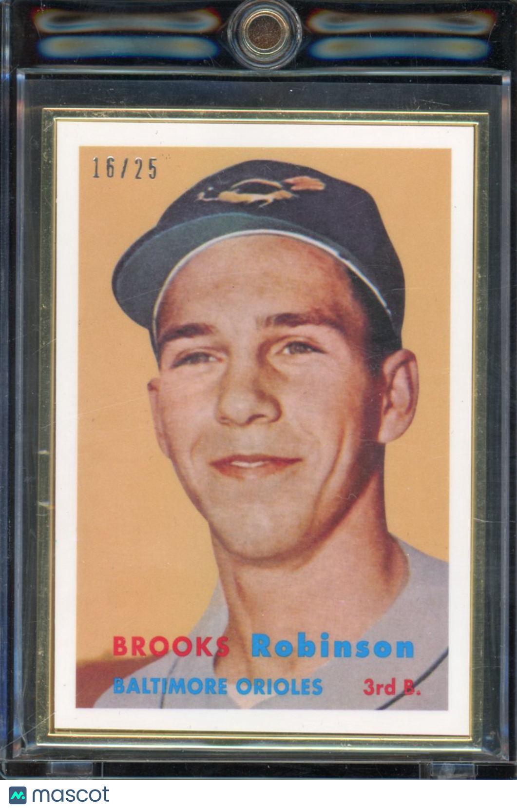 2014 Topps Brooks Robinson #328 RP /25 Gold Framed