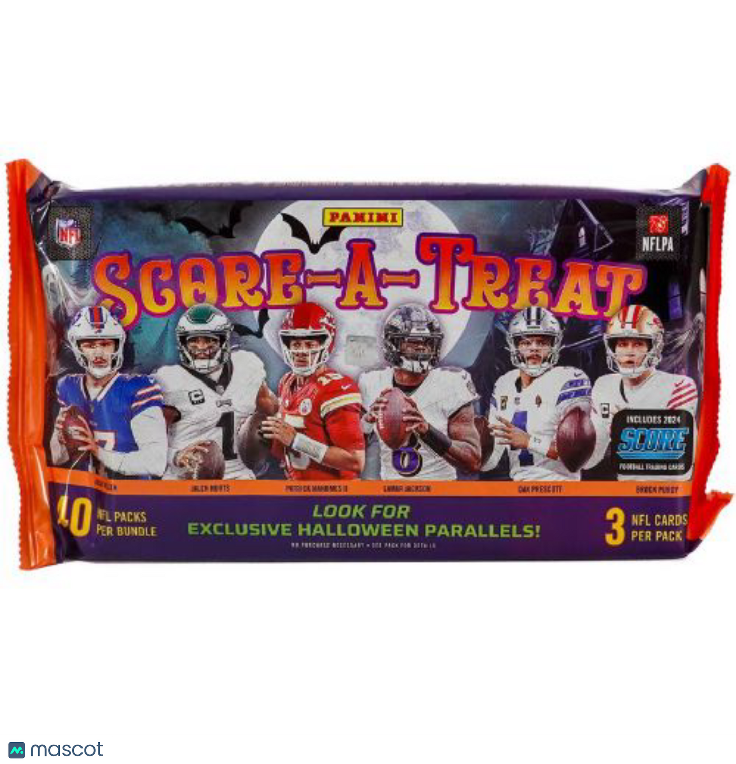 2025 Panini Score-A-Treat Football Card Pack Halloween Bundle