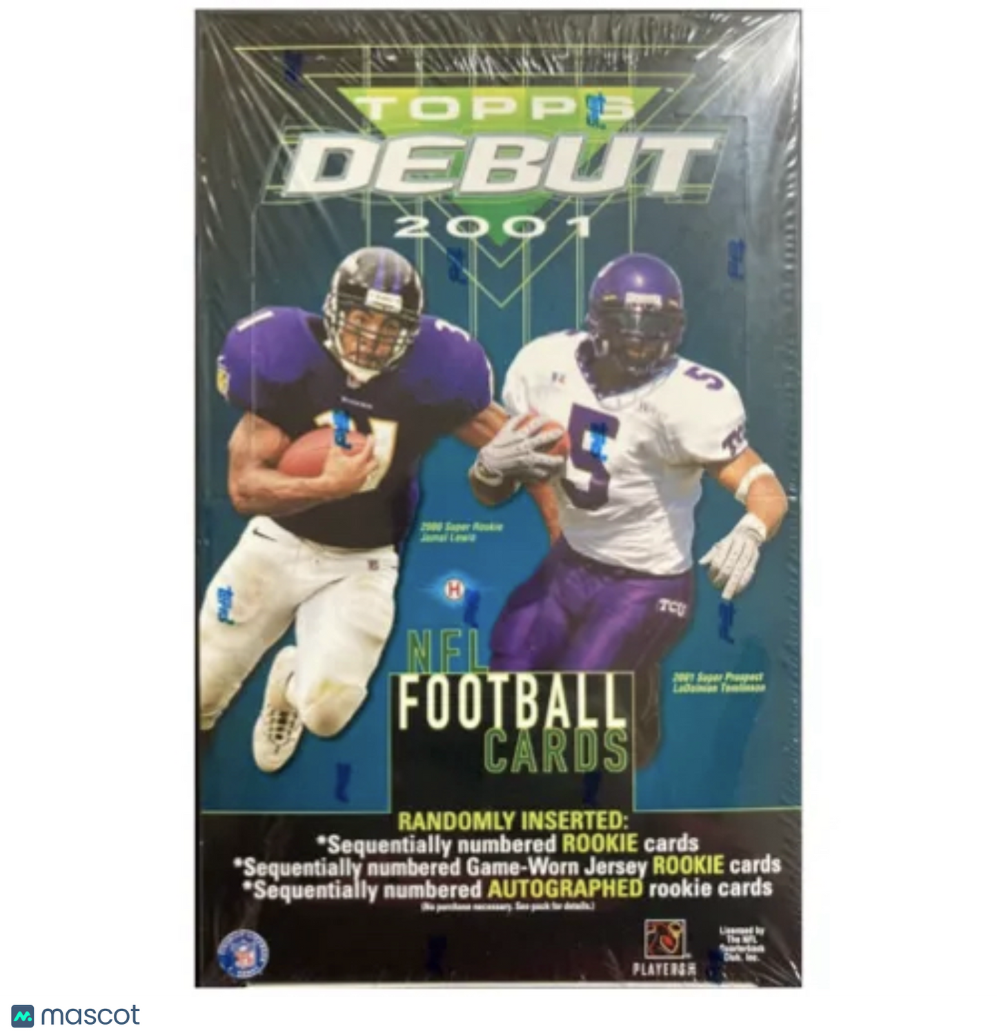 2001 Topps Debut Football Hobby Box