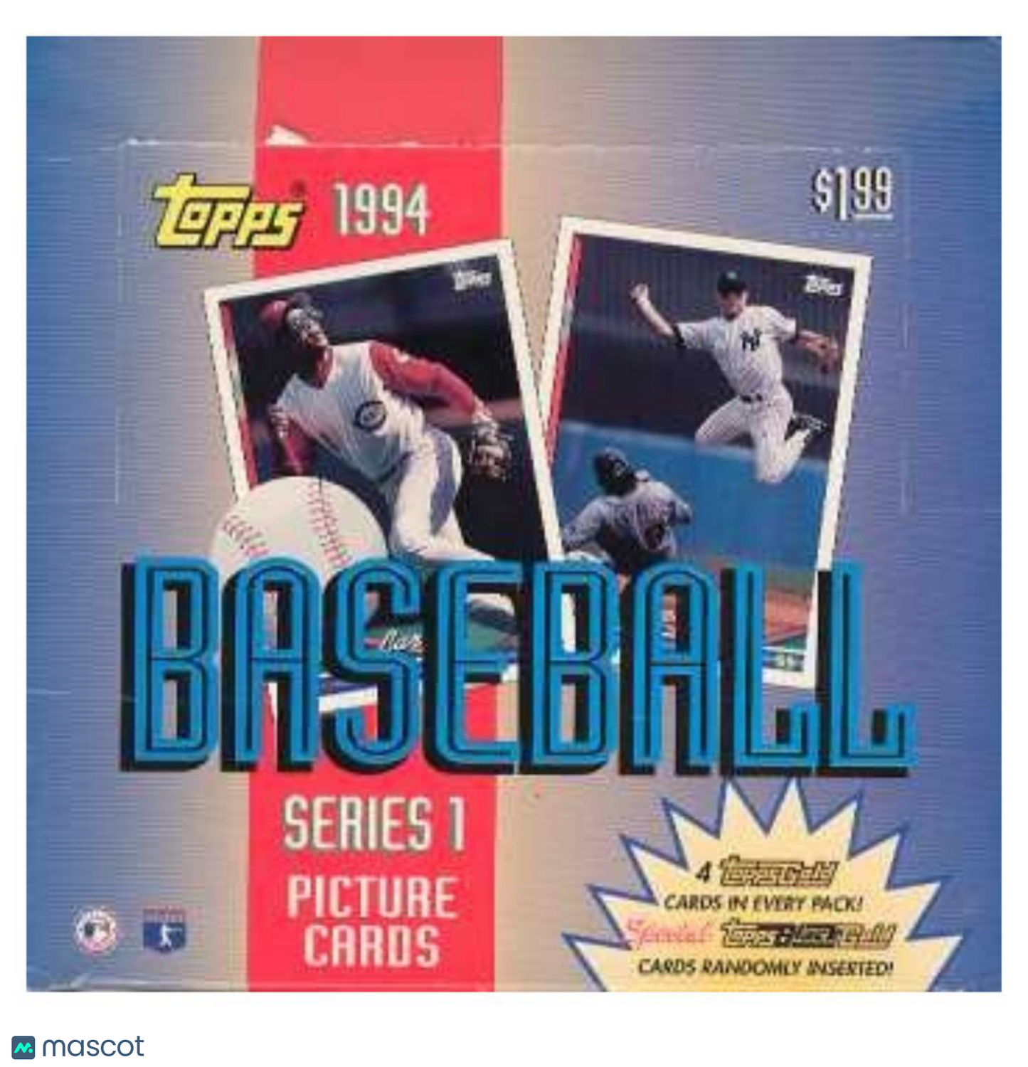 1994 Topps Series 1 Baseball Jumbo Box