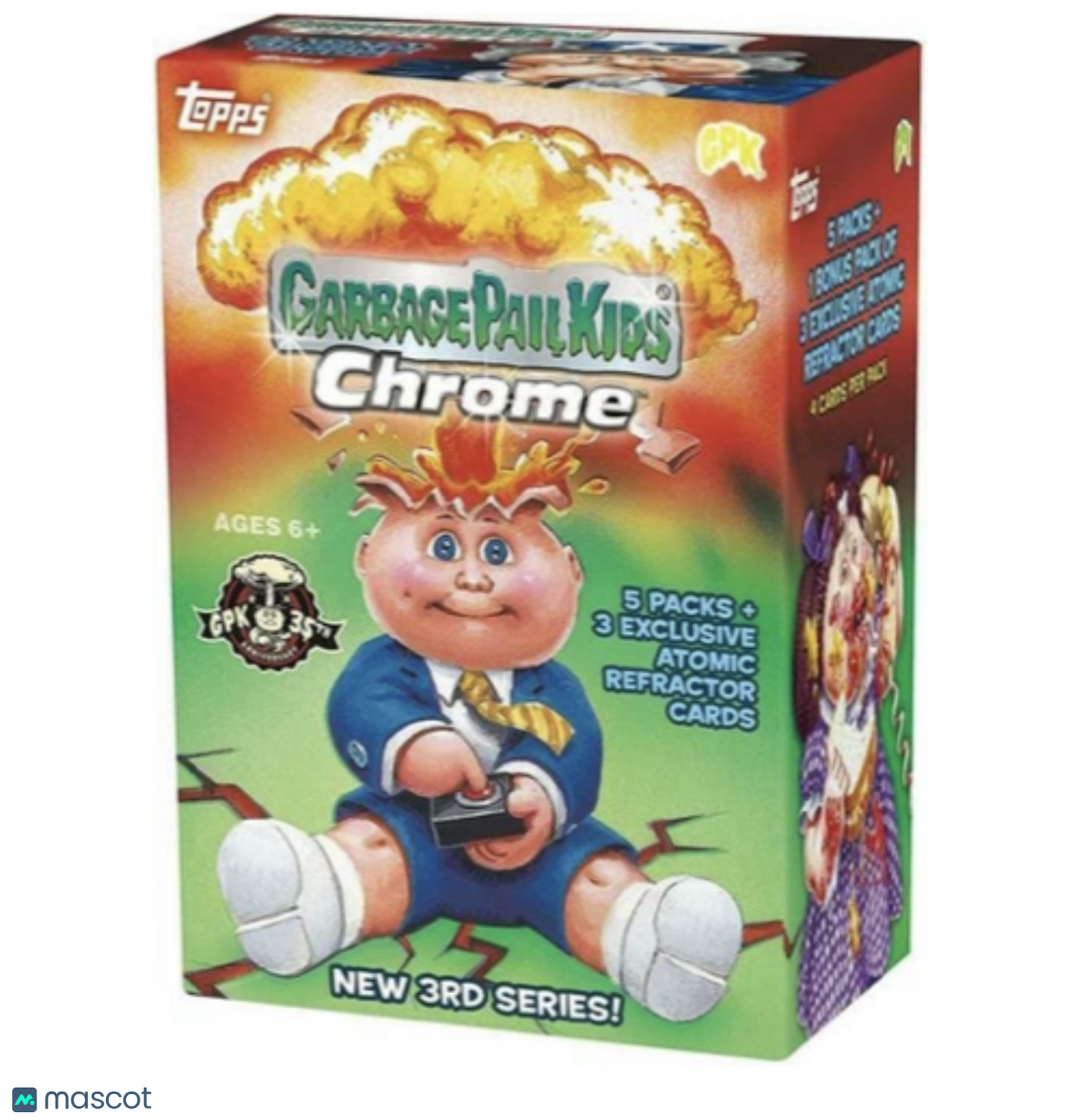 2020 GARBAGE PAIL KIDS CHROME SERIES 3 BLASTER BOX