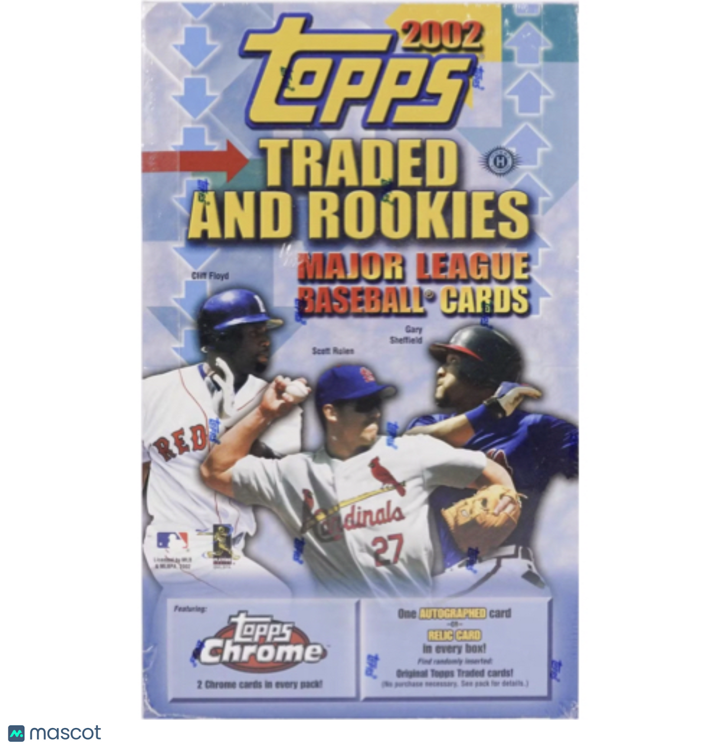 2002 Topps Traded & Rookies Baseball Hobby Box