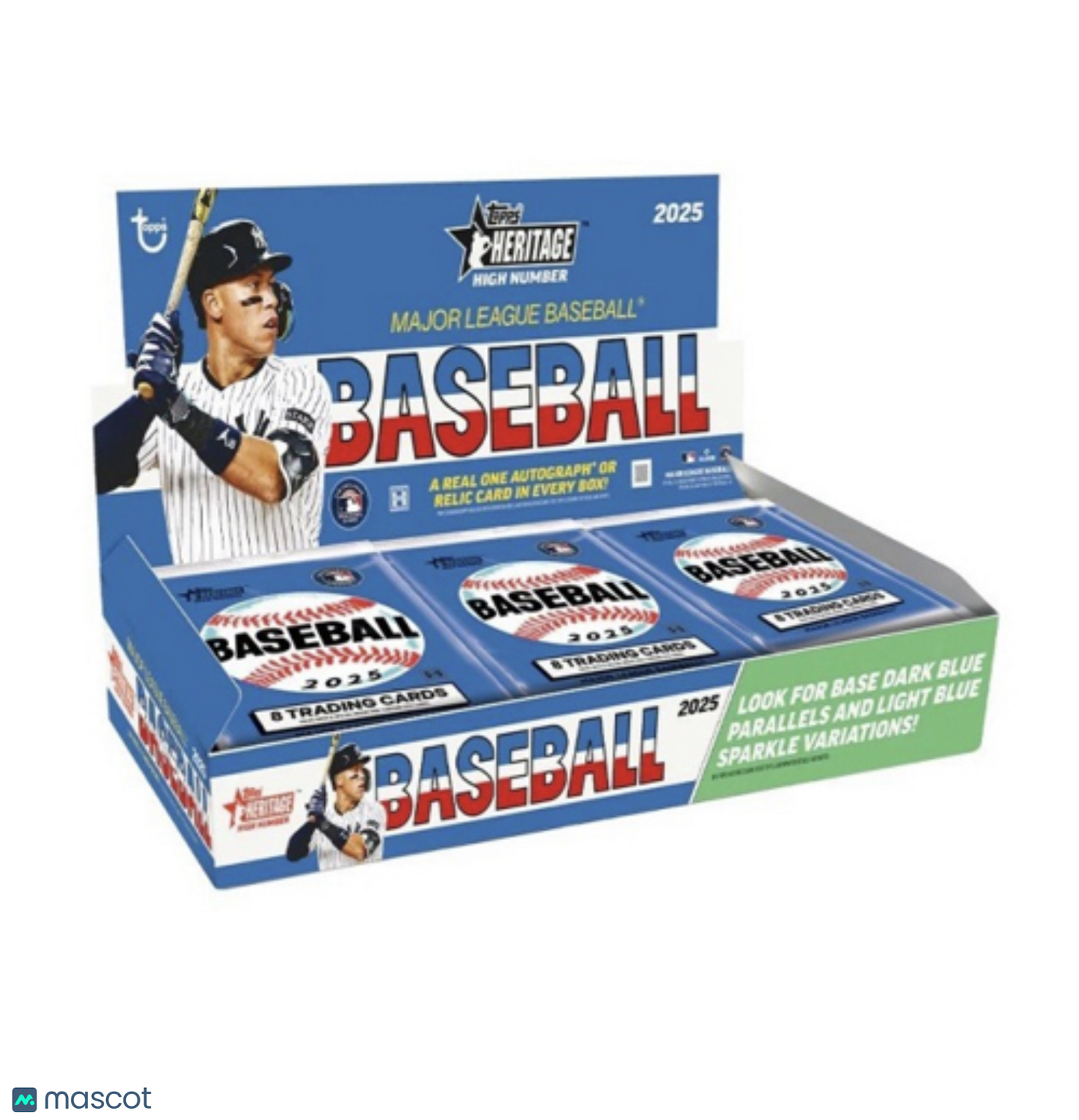 2025 Topps Heritage High Number Baseball Hobby Box