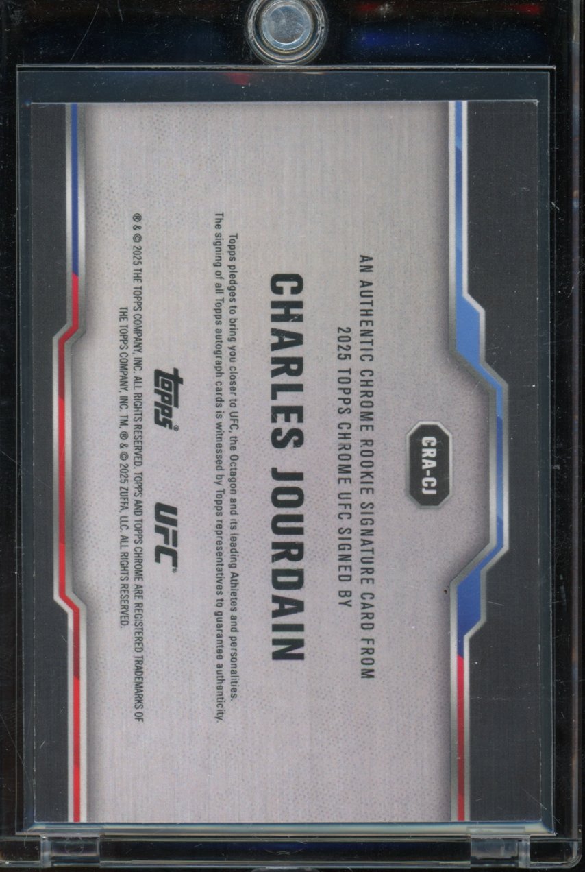 2025 Topps Chrome Charles Jourdian Green Rookie Auto /99