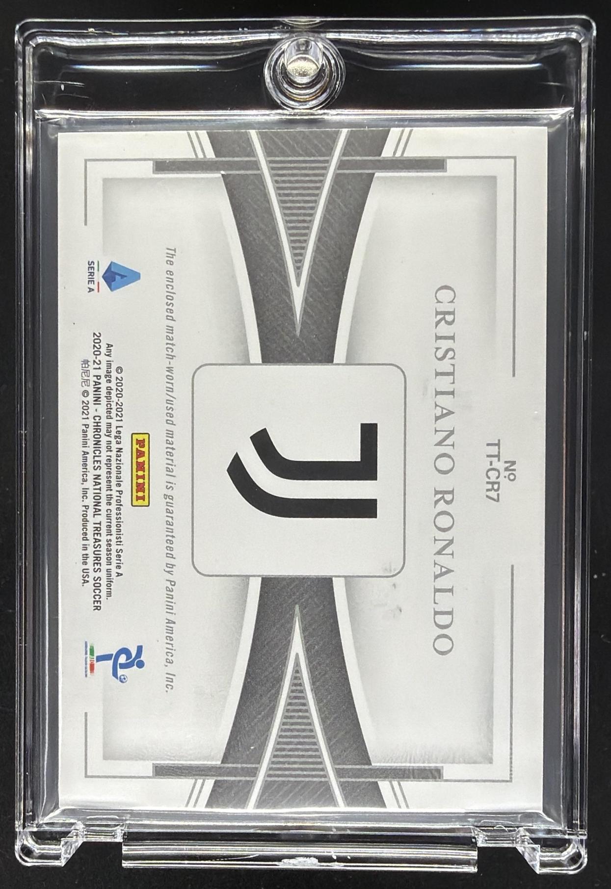 2020-21 National Treasures Cristiano Ronaldo GU Patch /299