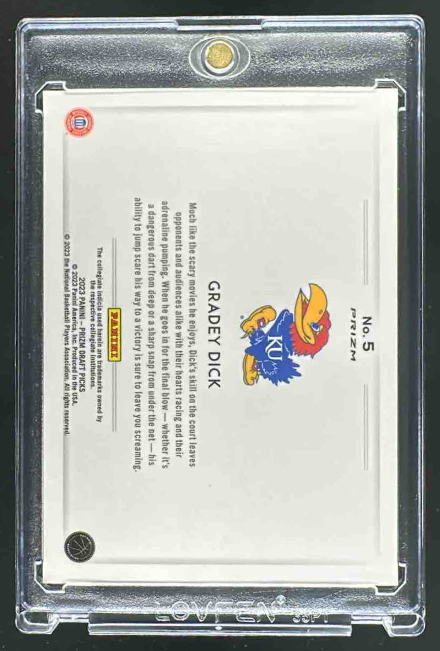 2023 Panini Prizm Draft Picks Gradey Dick Color Blast SP