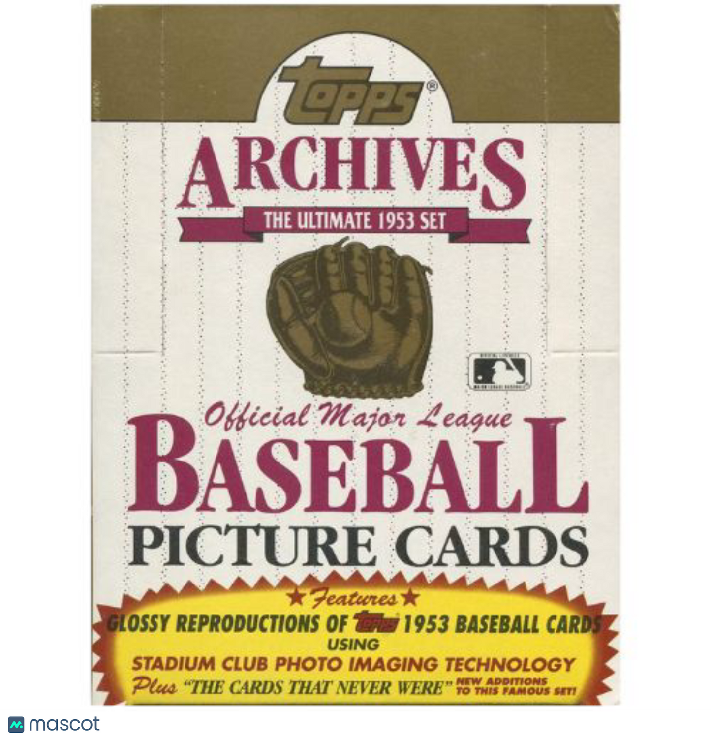 1991 Topps Archives (1953) Baseball Box