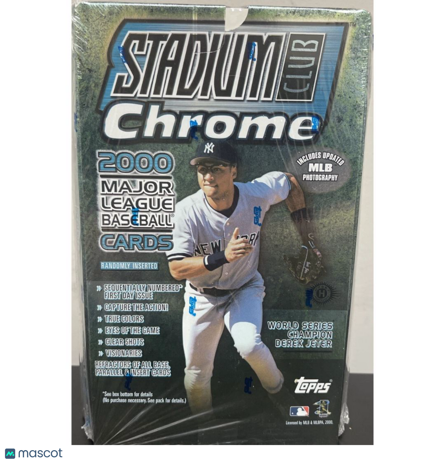 2000 Topps Stadium Club Chrome Baseball Hobby Box