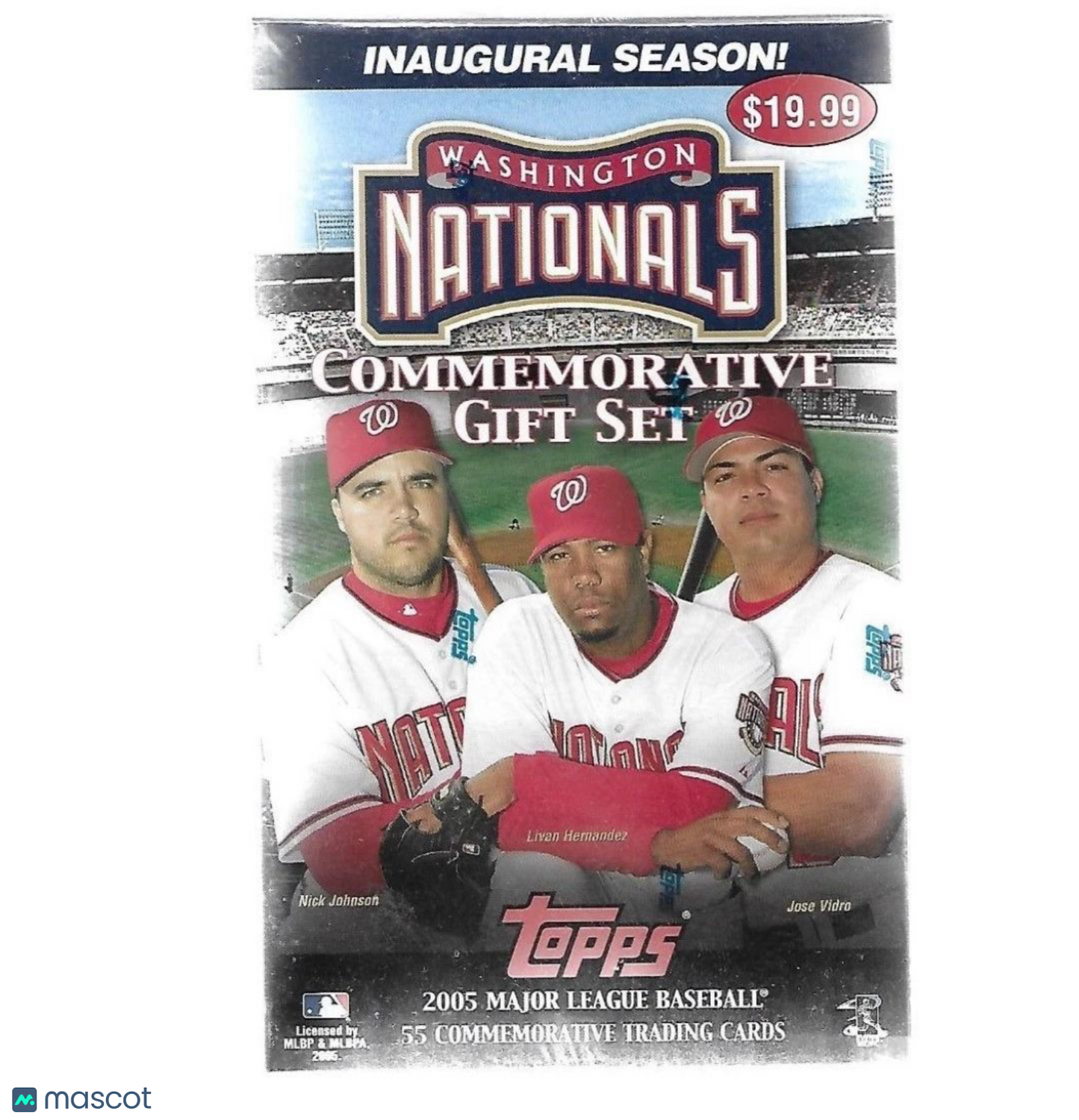 2005 Washington Nationals Commemorative Box Inaugural Season