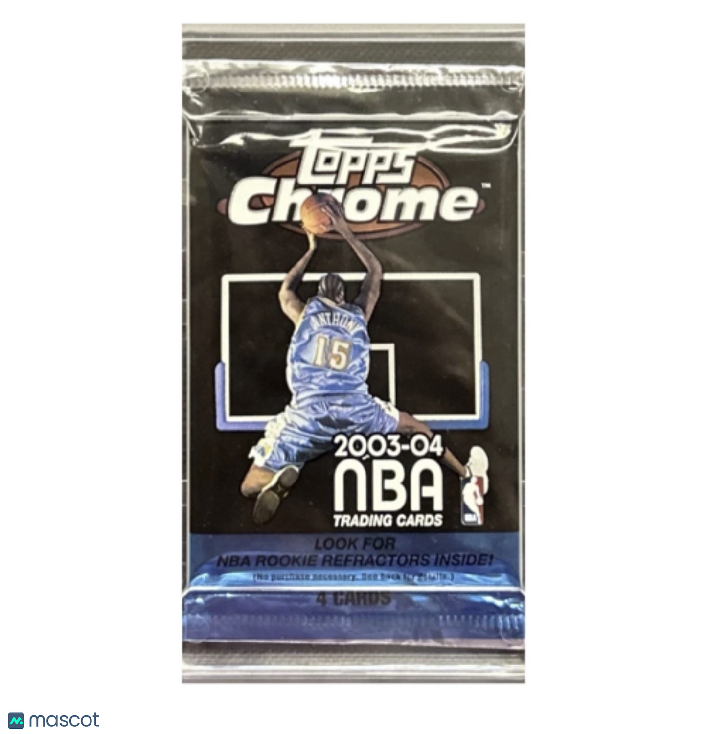 2003-04 TOPPS CHROME BASKETBALL HOBBY PACK