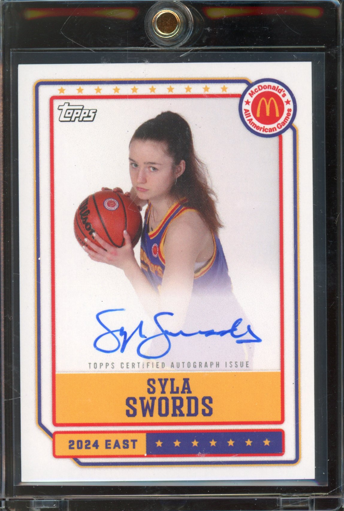 2024 McDonald's Syla Swords On Card Auto