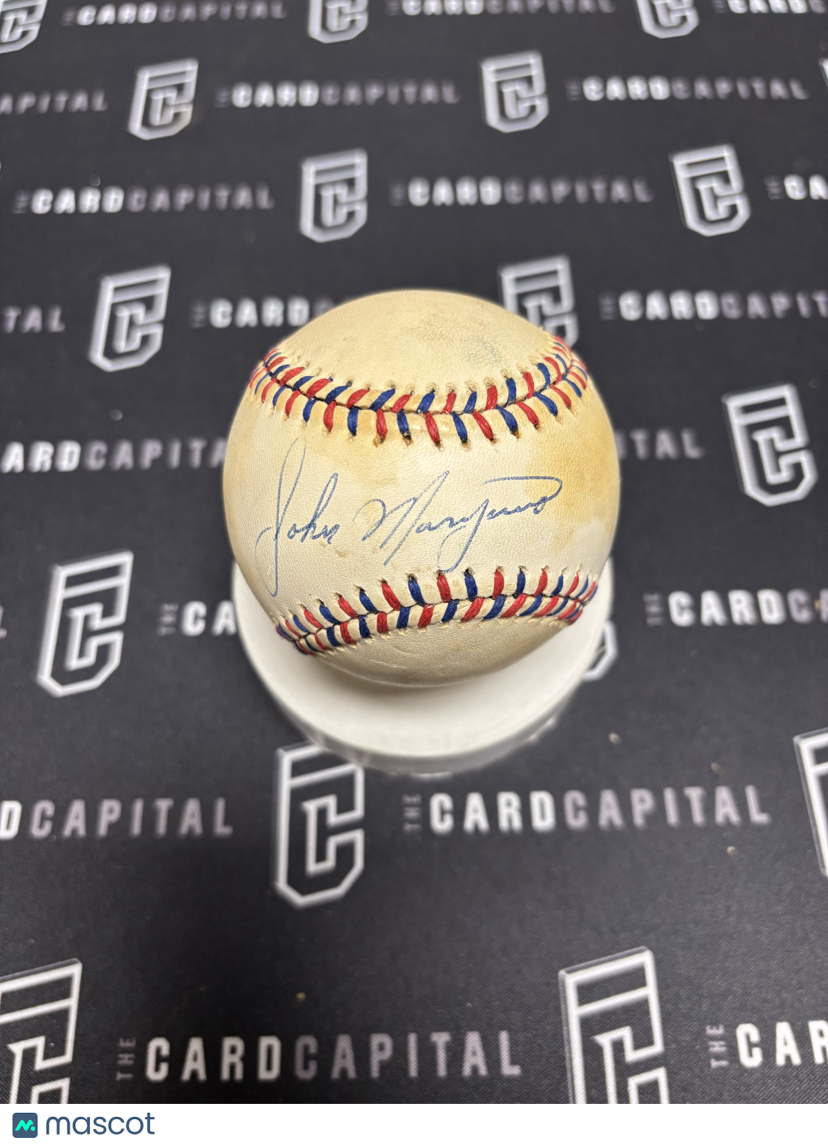 John Marzano SIgned 1980 Olympic Baseball JSA