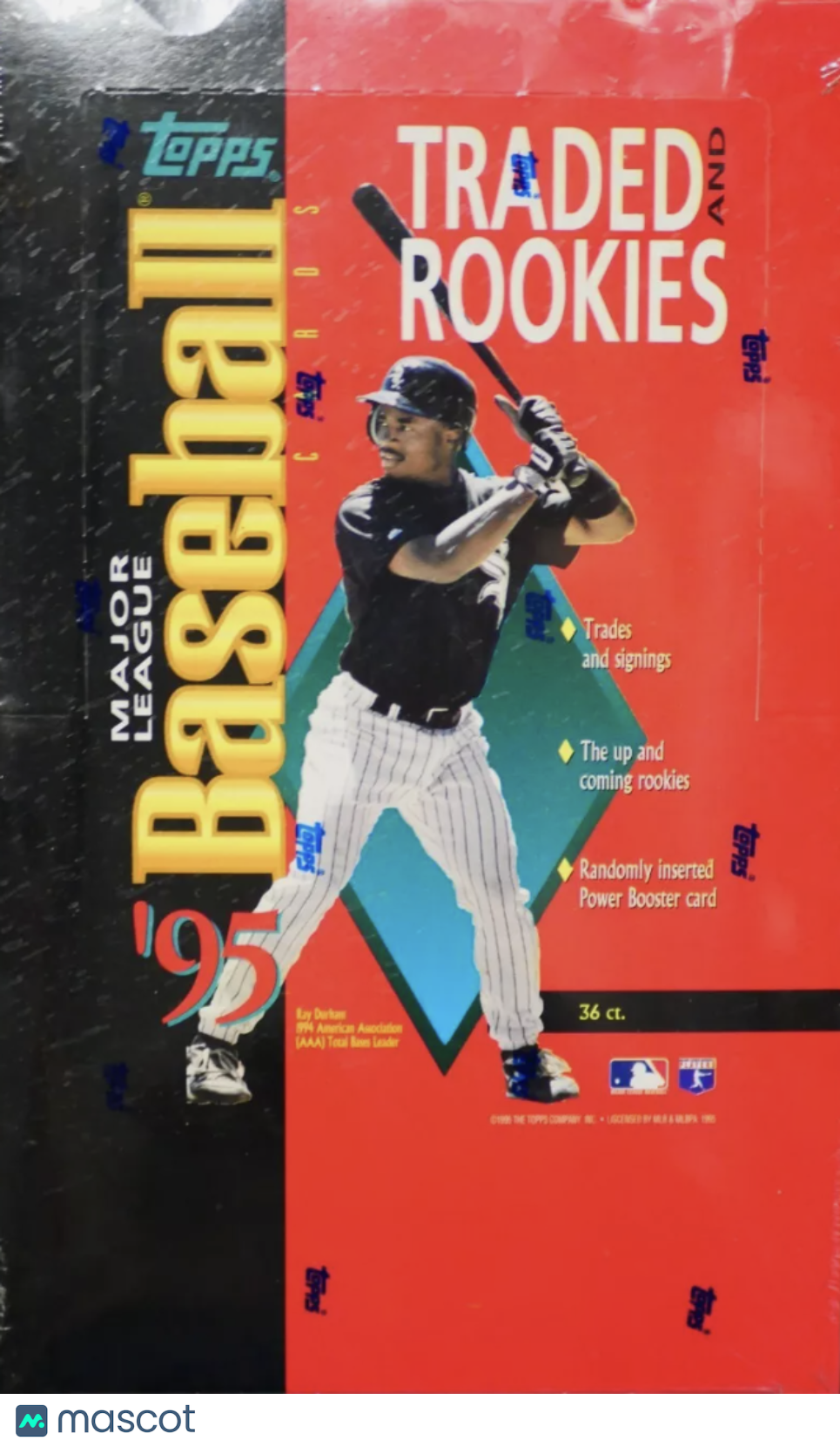 1995 Topps Traded and Rookies Baseball Hobby Box