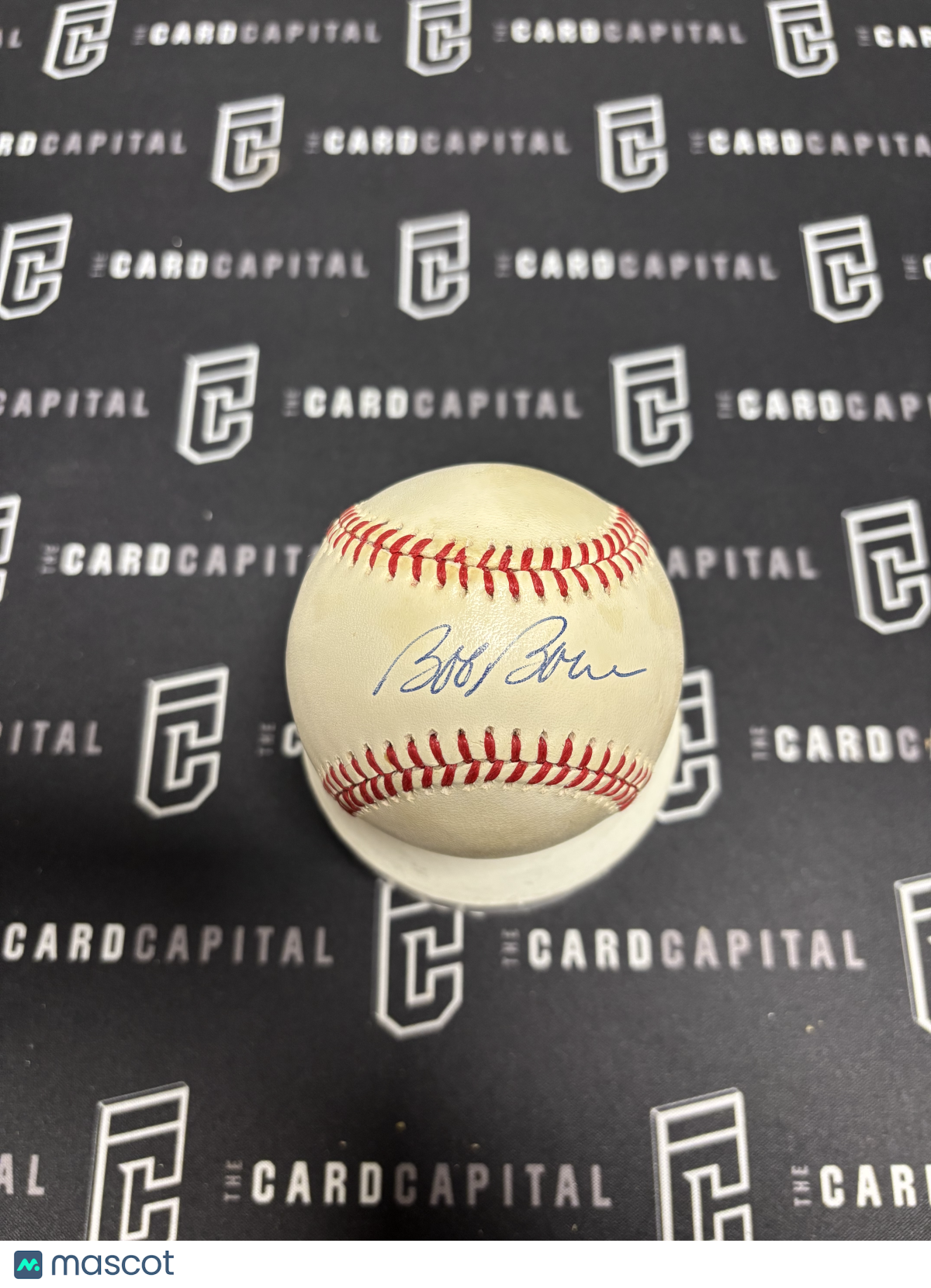 Bob Boone Signed Official Major League Baseball JSA
