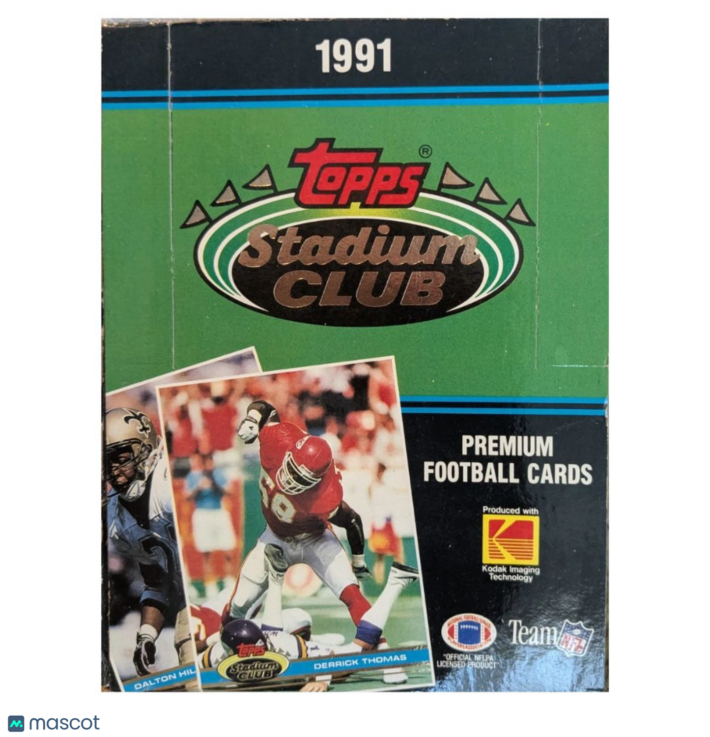 1991 Topps Stadium Club Football Box