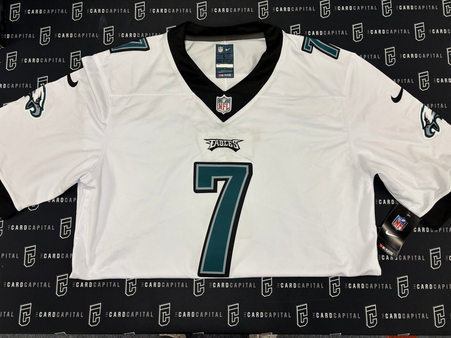 MIchael Vick Signed Jersey Eagles White JSA