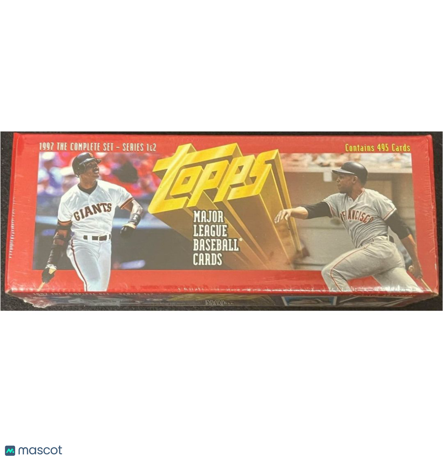 1997 Topps Baseball Series 1 & 2 Complete Set Red Box