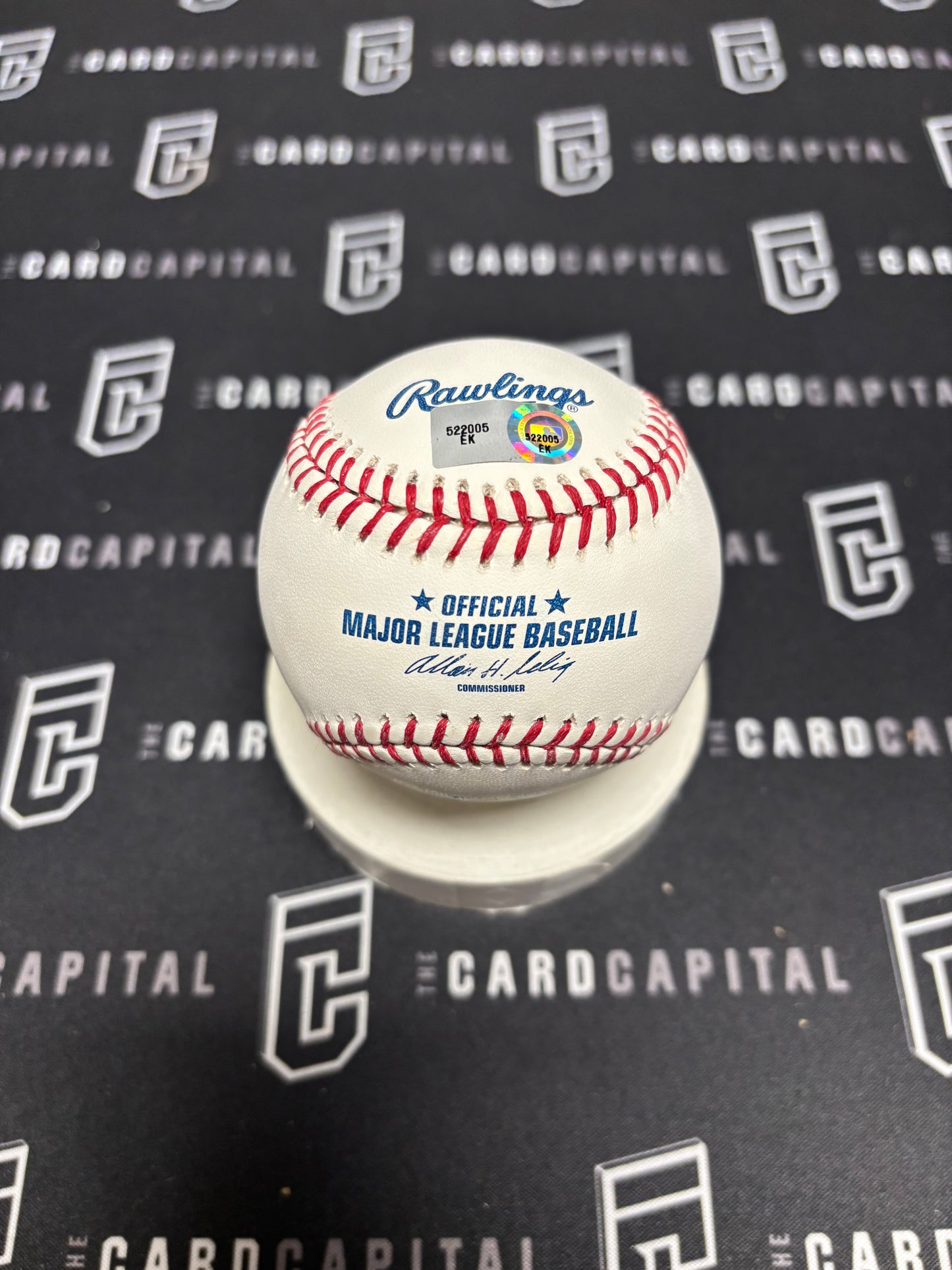 Chase Utley Signed Official Major League Baseball MLB Cert