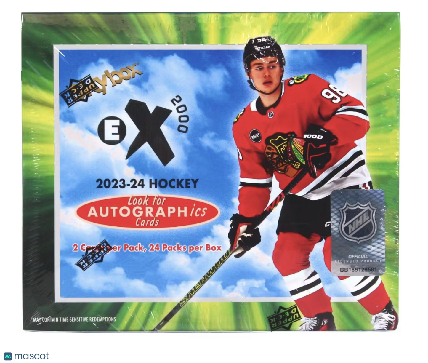 2023/24 Upper Deck Skybox E-X 2000 Hockey Hobby Box