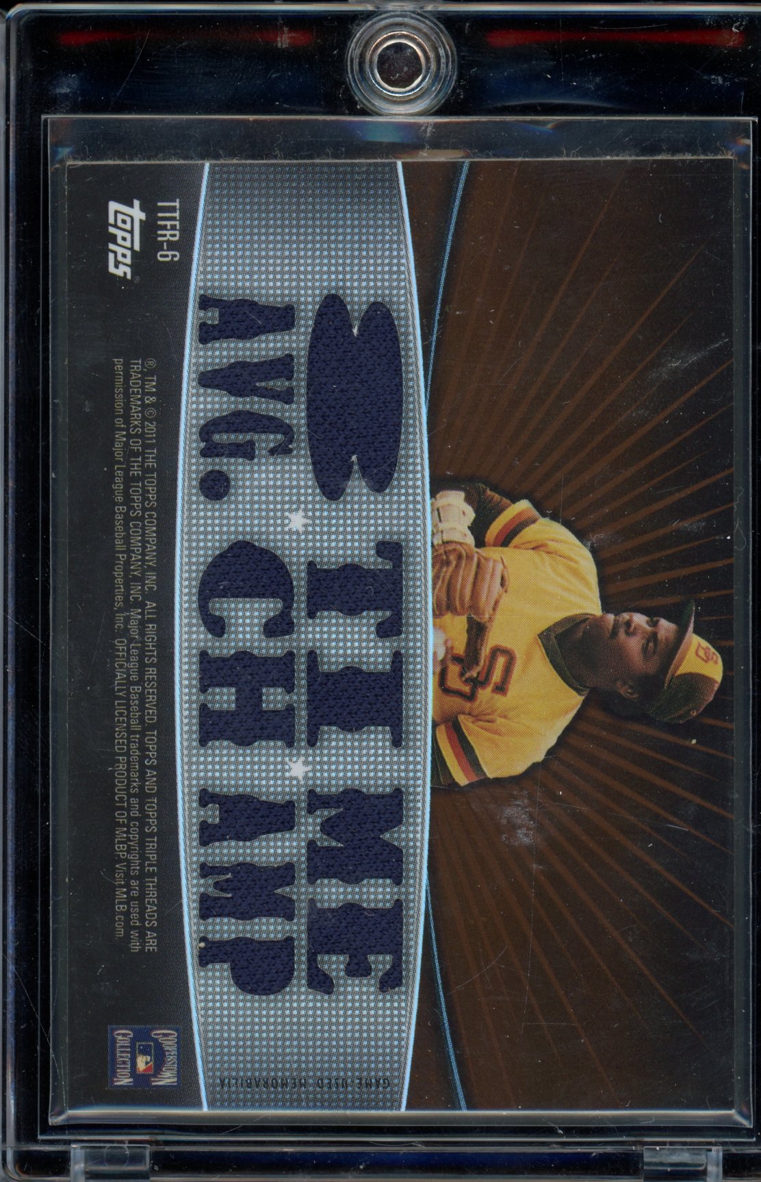 2011 Triple Threads Tony Gwynn Patch /27