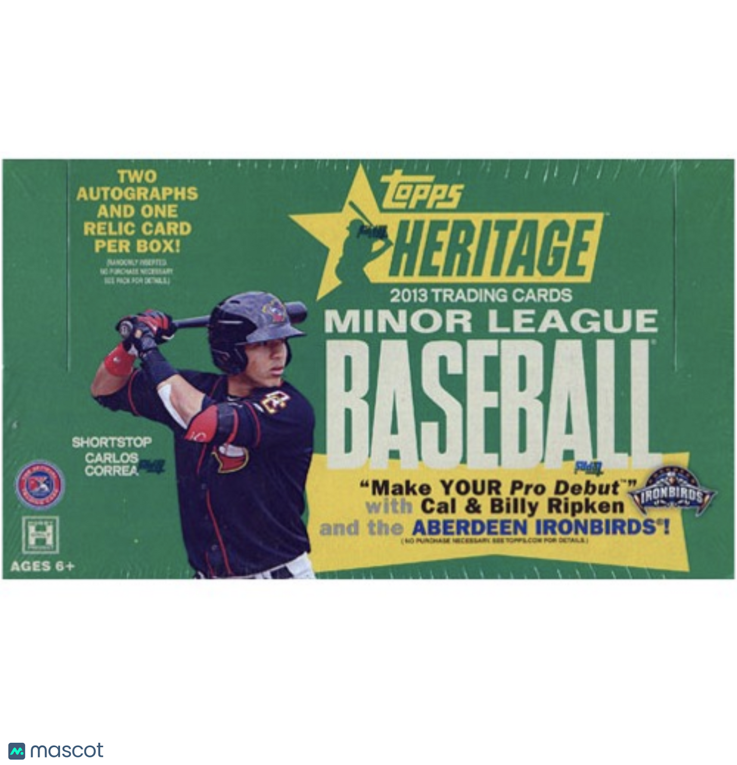 2013 Topps Heritage Minor League Baseball Hobby Box