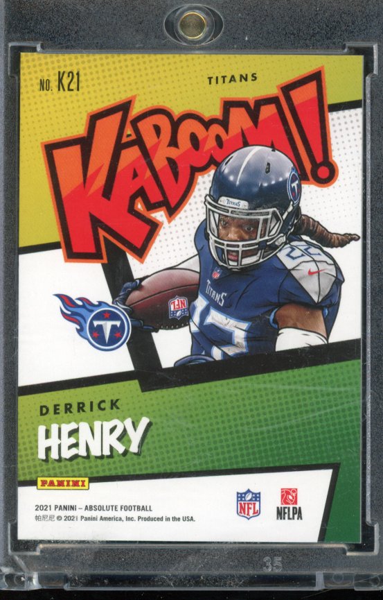 2021 Absolute Derrick Henry Kaboom Case Hit
