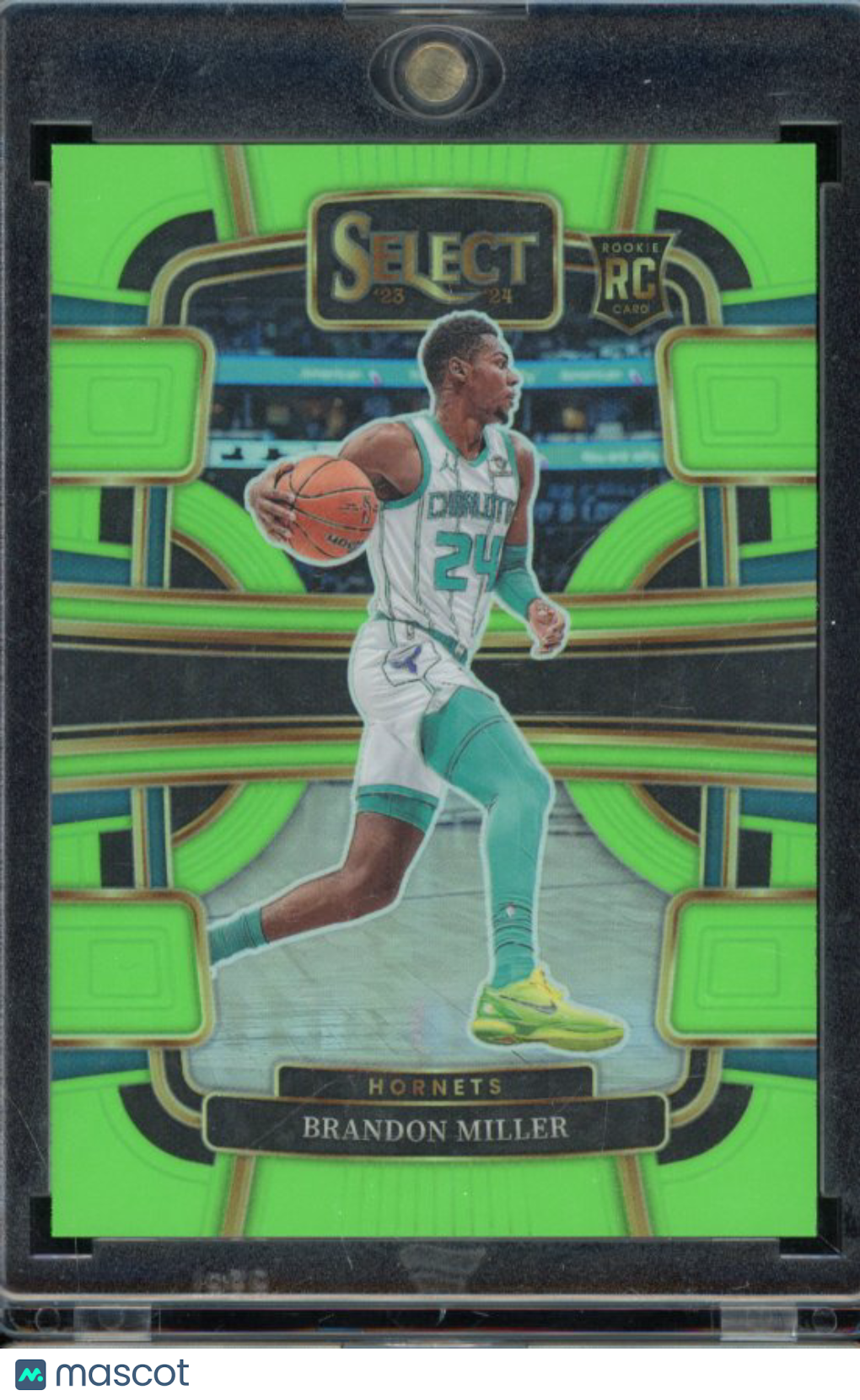 2023-24 Select Brandon Miller Neon Green Rookie /75