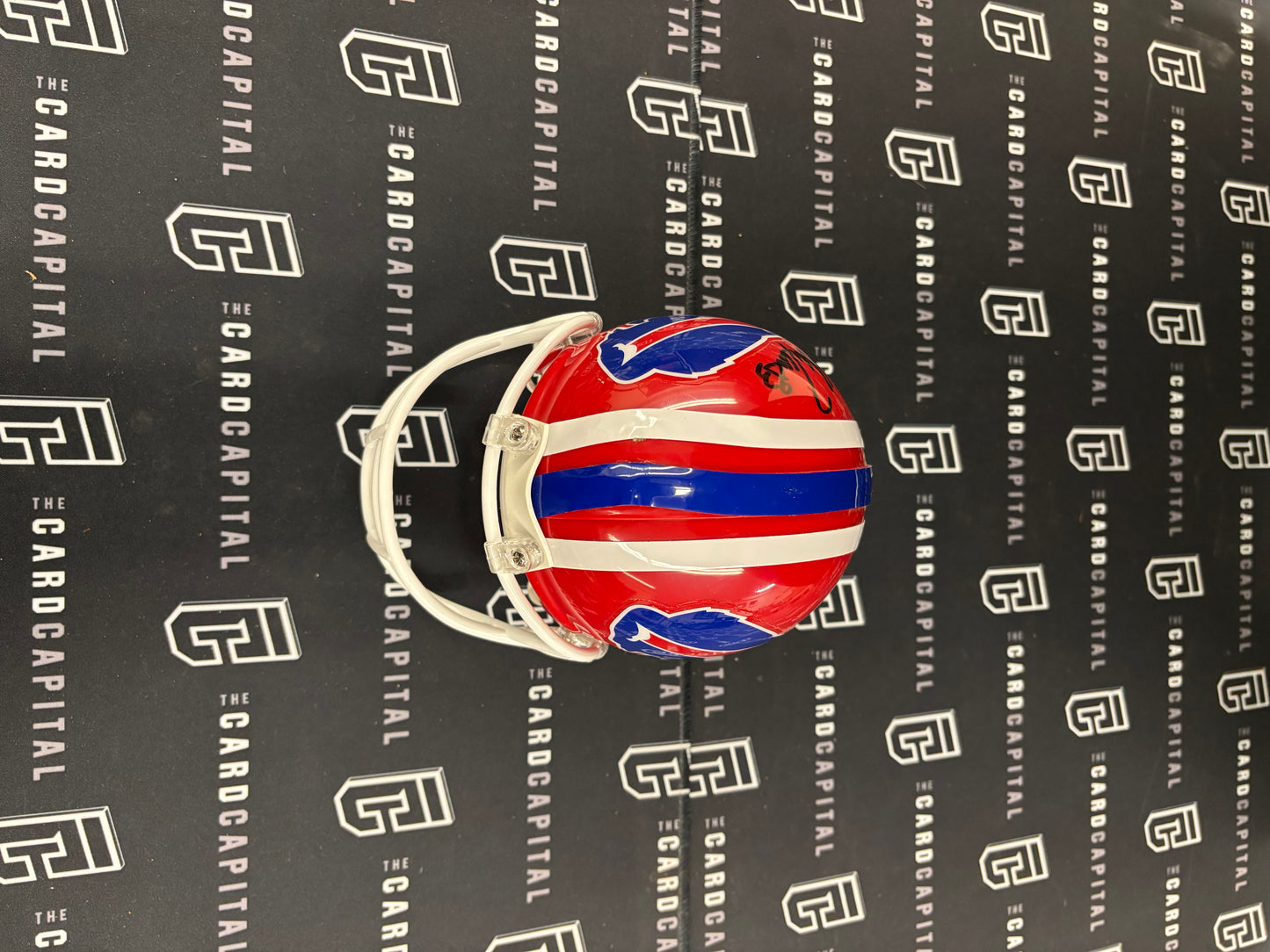 Andre Reed Signed Buffalo Bills Mini Helmet BAS COA