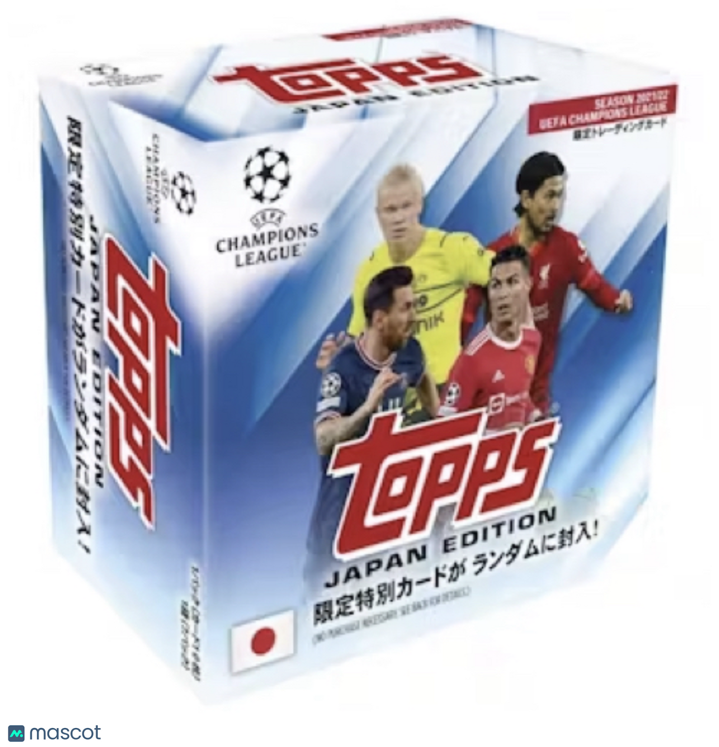 2021/22 Topps UEFA Champions League Soccer Japan Edition Box