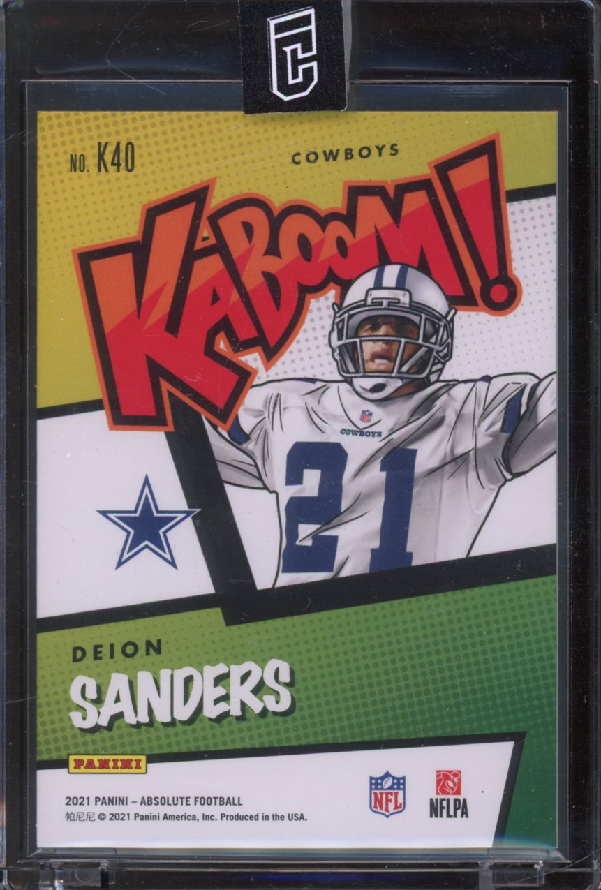 2021 Absolute Deion Sanders Kaboom Case Hit
