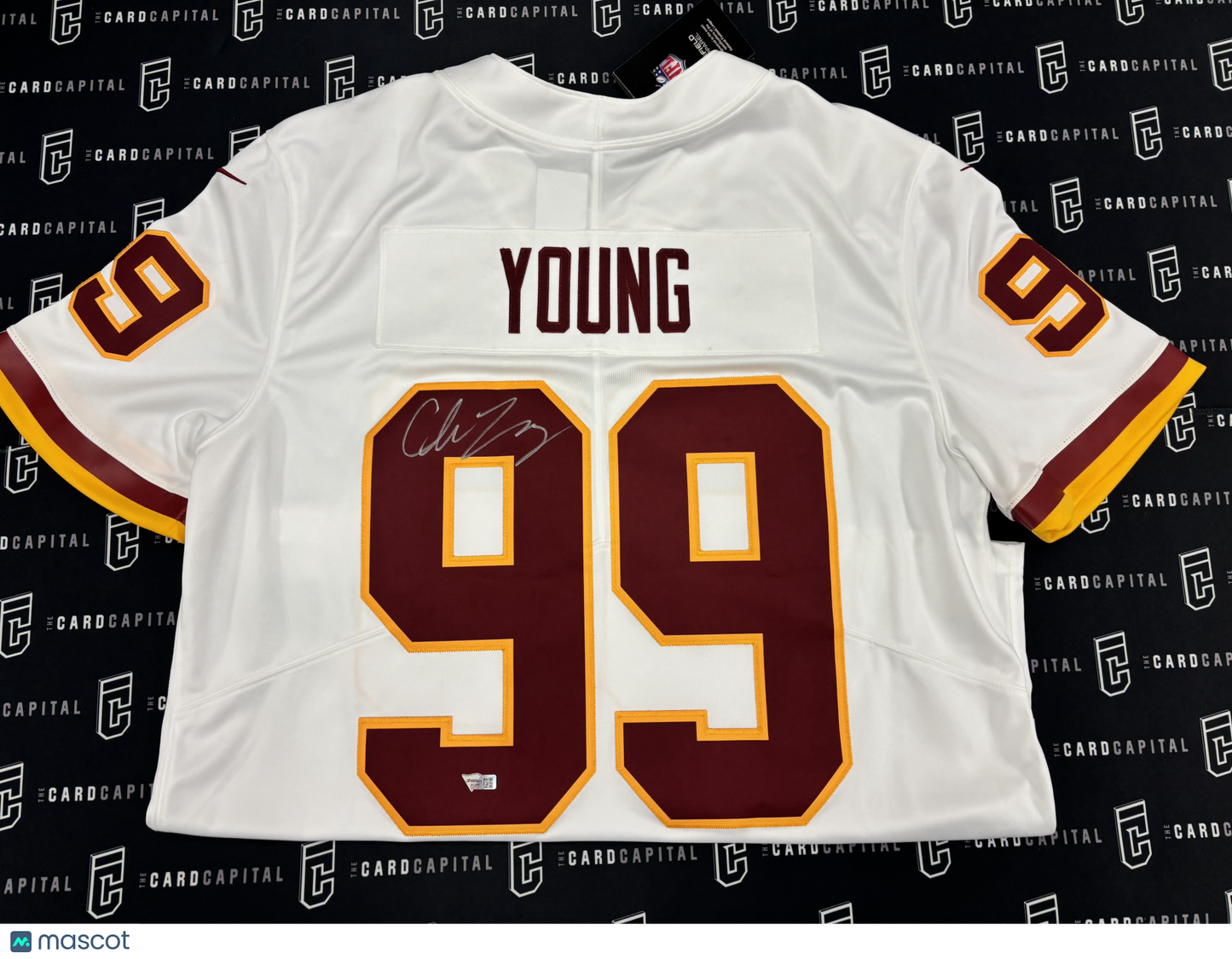 Chase Young Signed Washington Commanders Away Jersey Fanatics