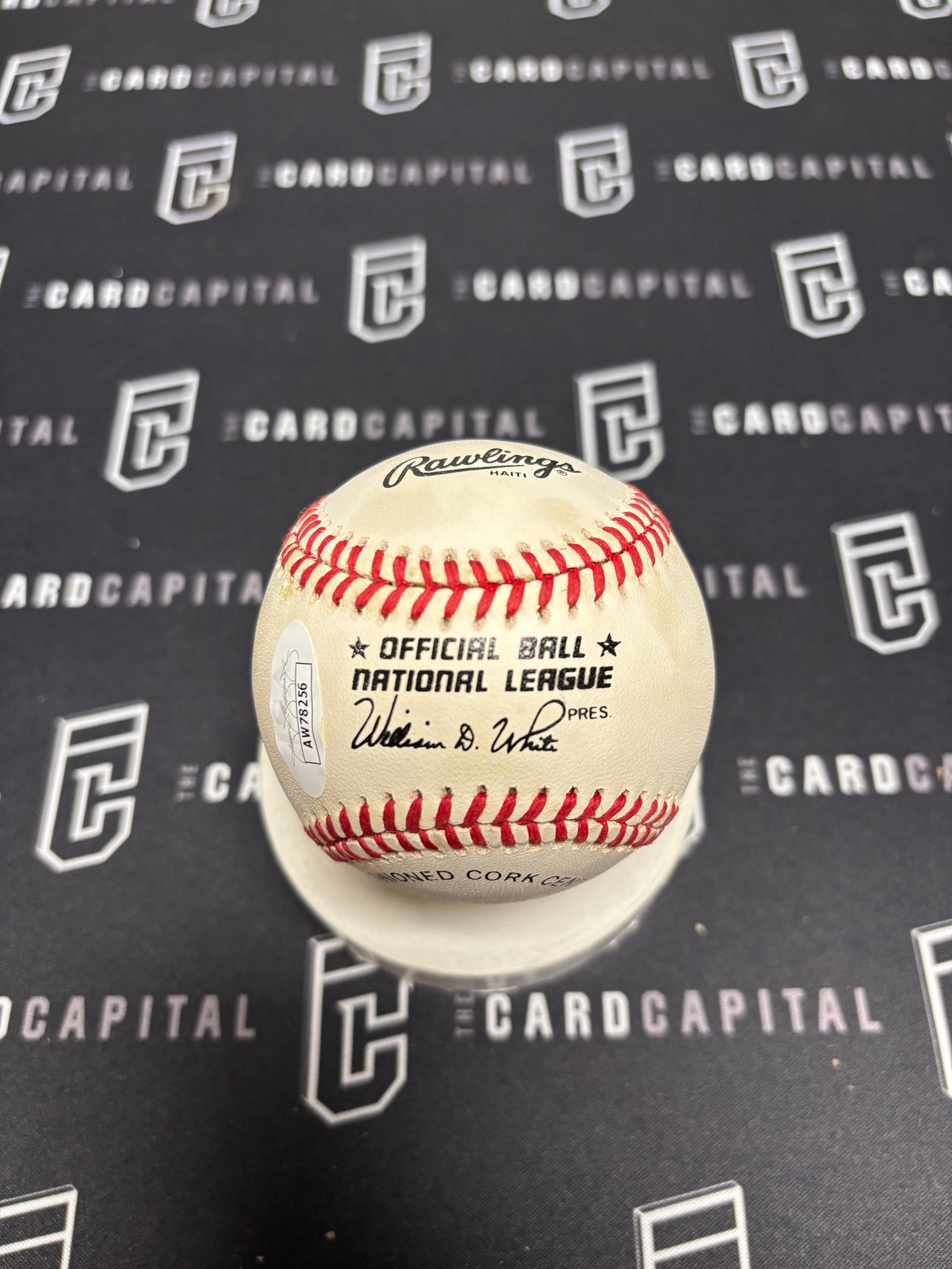 Larry Bowa Signed Official Major League Baseball JSA