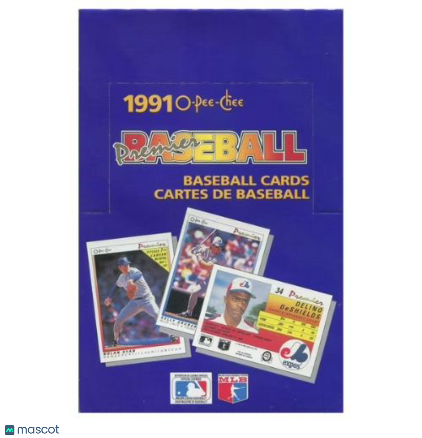 1991 O-Pee-Chee Premier Baseball Hobby Box