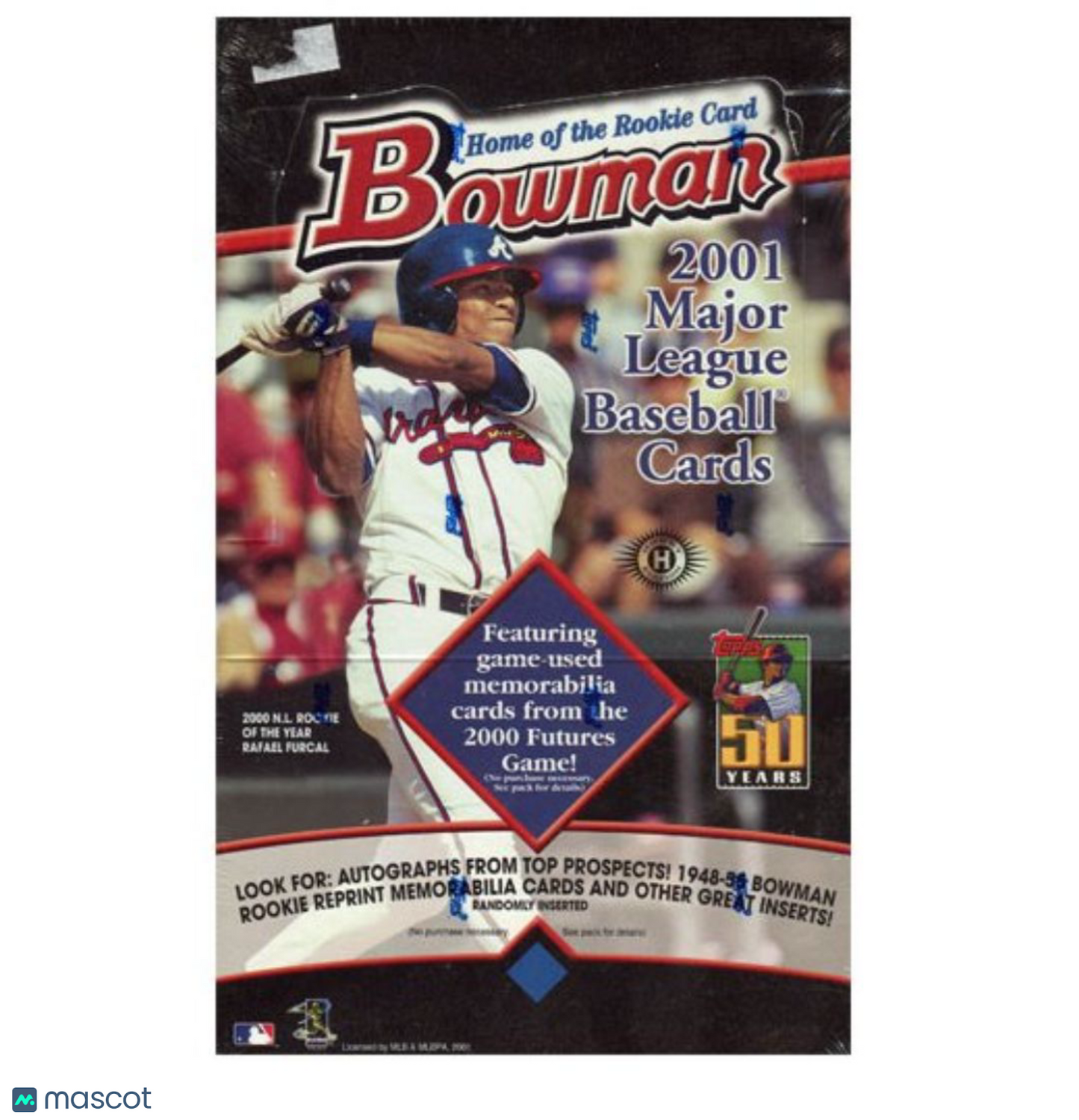 2001 Bowman Baseball Hobby Box