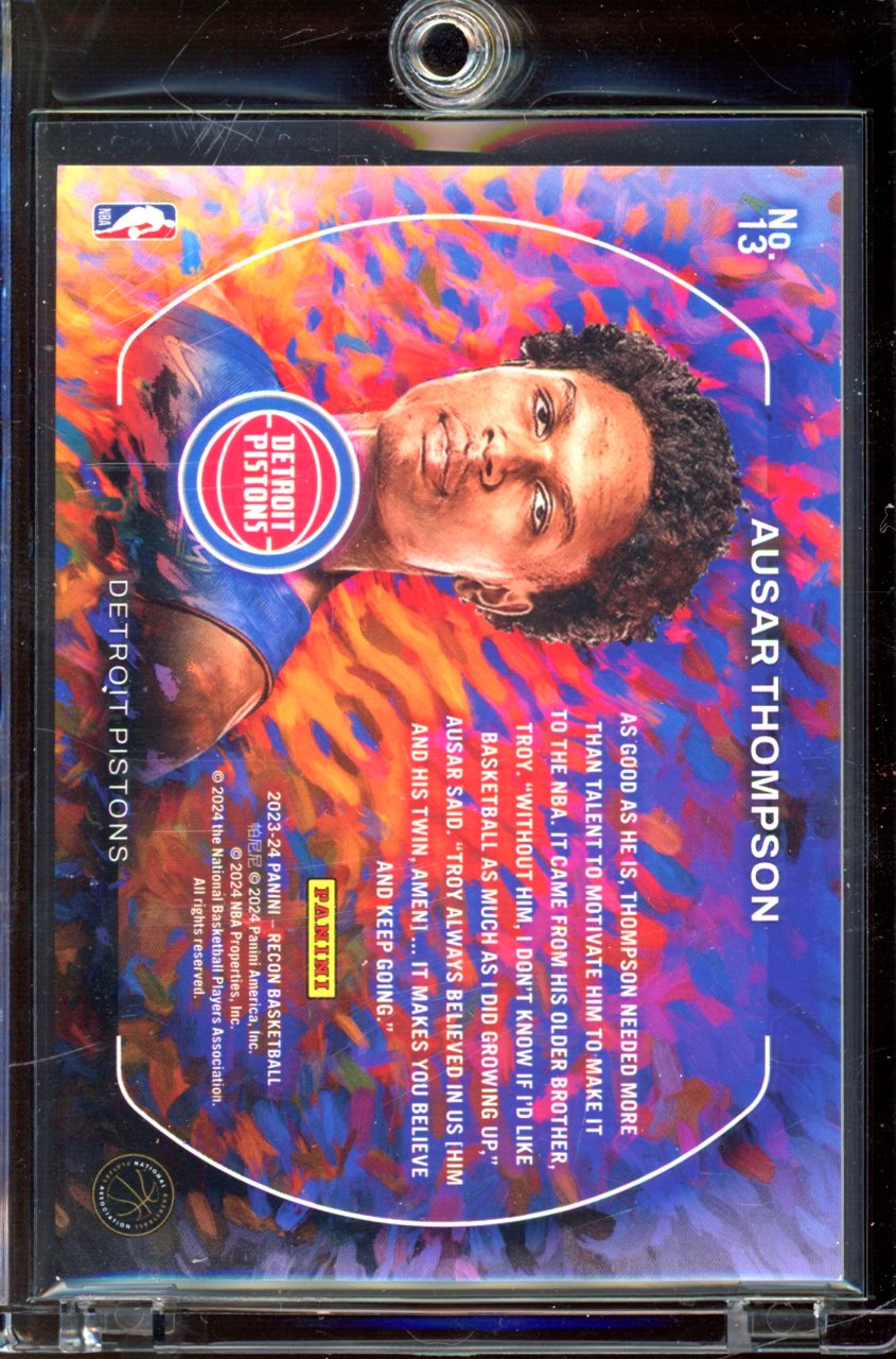 2023-24 Recon Ausar Thompson Gold /10 Rookie