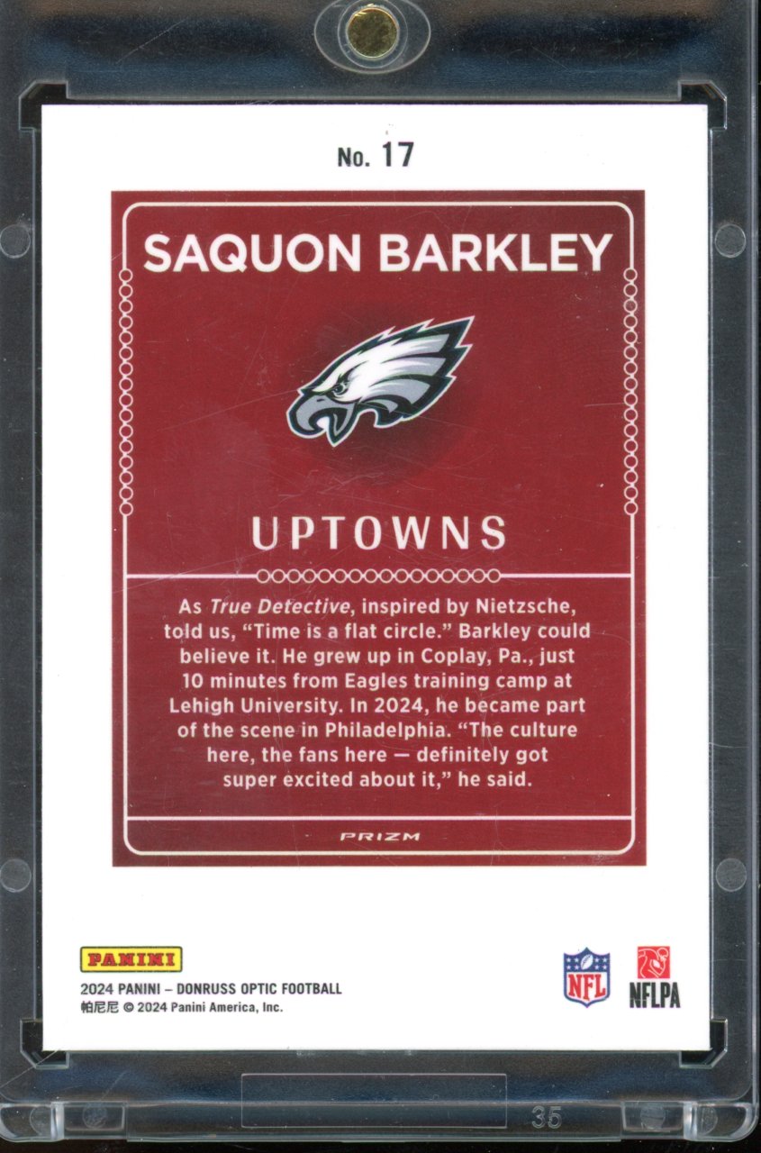 2024 Optic Saquon Barkley Uptowns