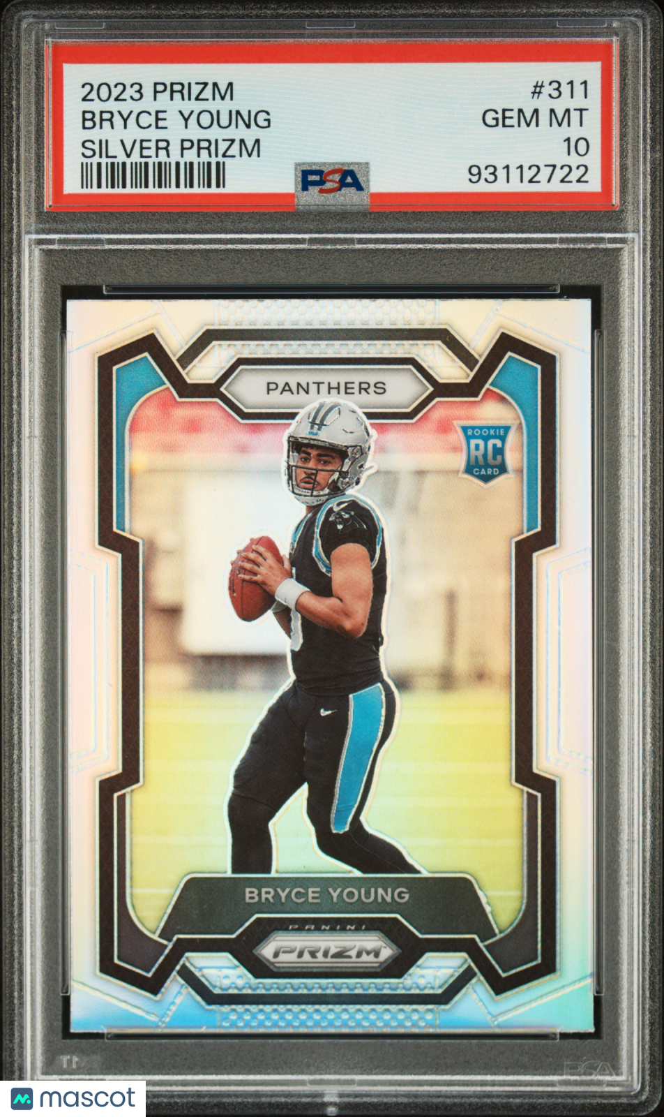 2023 Prizm Bryce Young Silver Rookie PSA 10