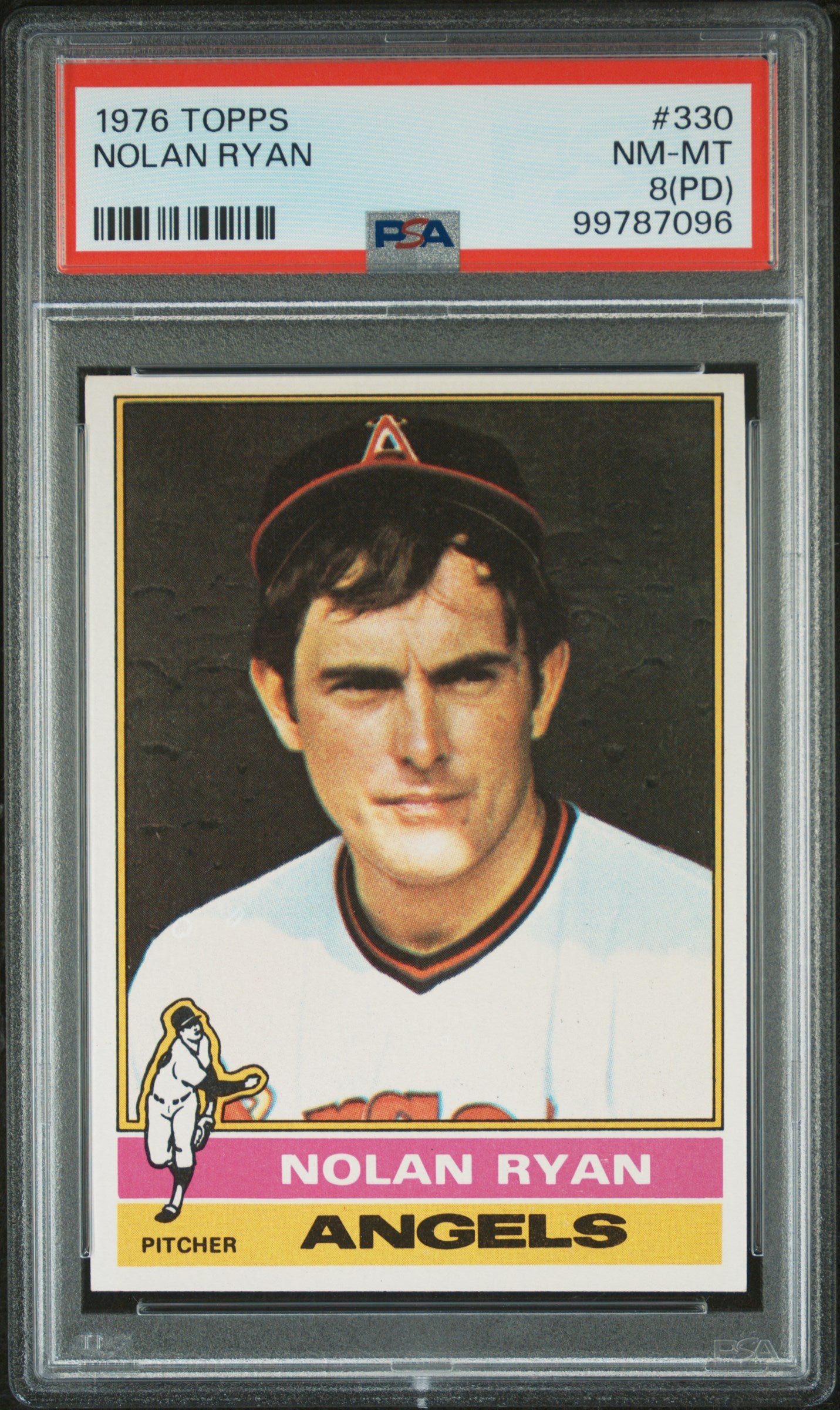 1976 Topps Nolan Ryan PSA 8(PD)